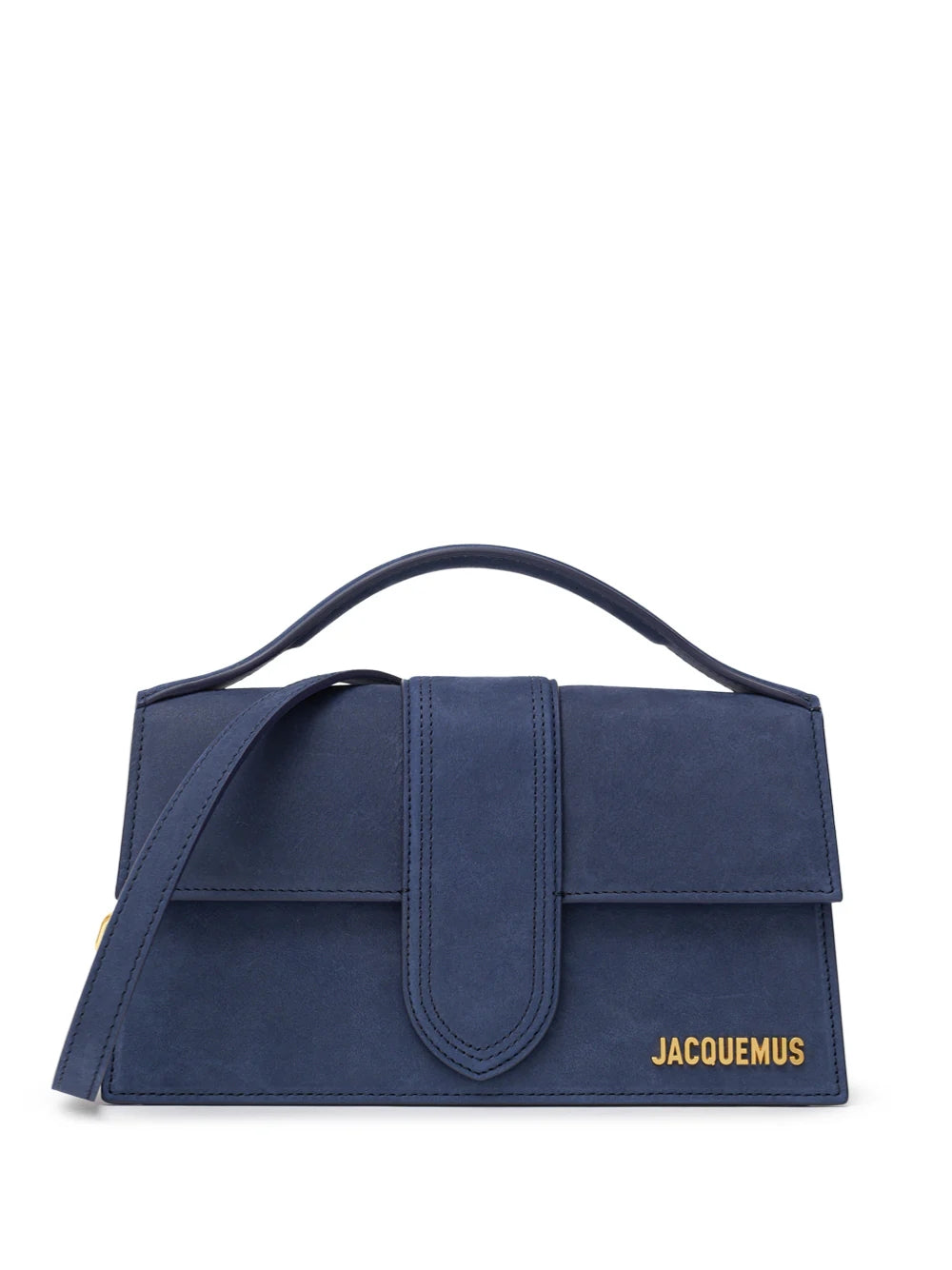 Jacquemus Blue Suede Le Grand Bambino Bag