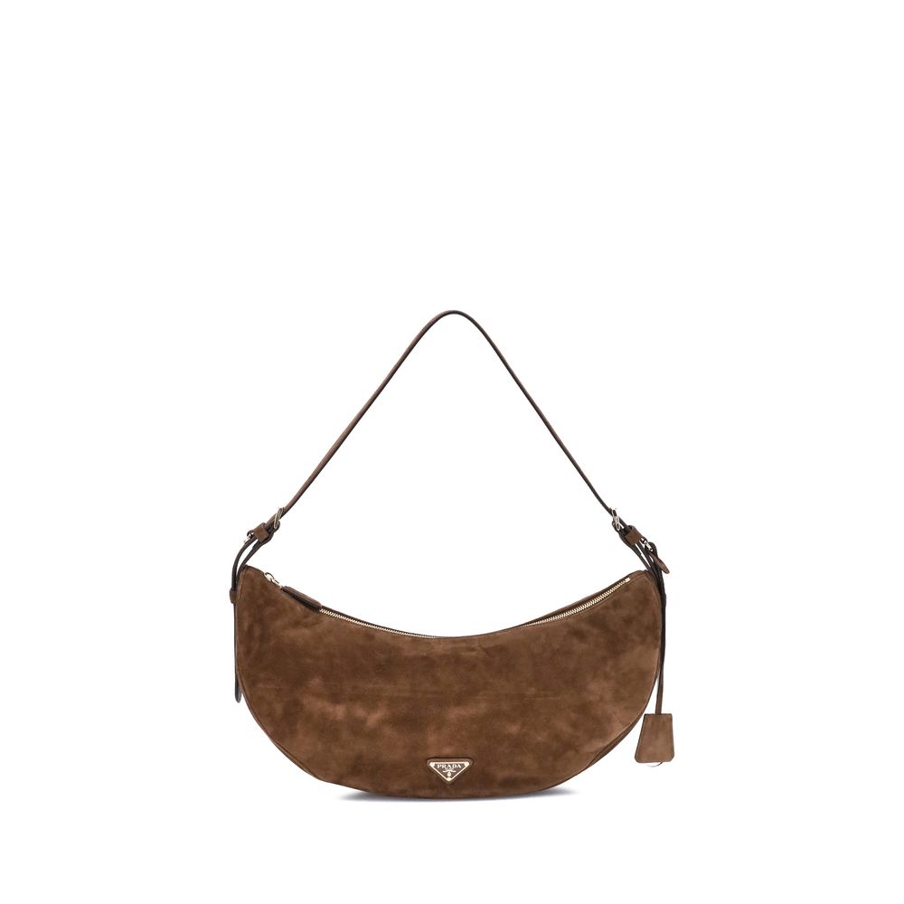 Prada Demi Lune Shoulder Bag - Shoulder Bags - For Women - GlamSteals