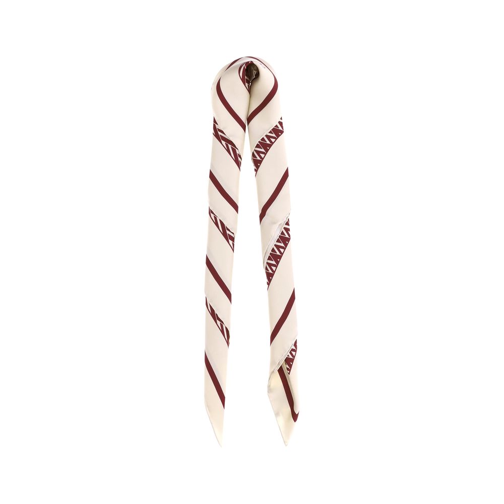 Valentino Silk Garavani Toute La V Scarf
