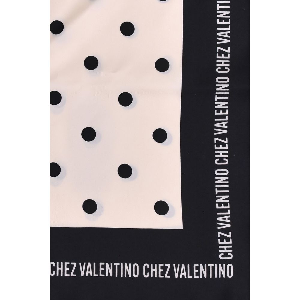 Valentino Silk Garavani Polka Dot Scarf