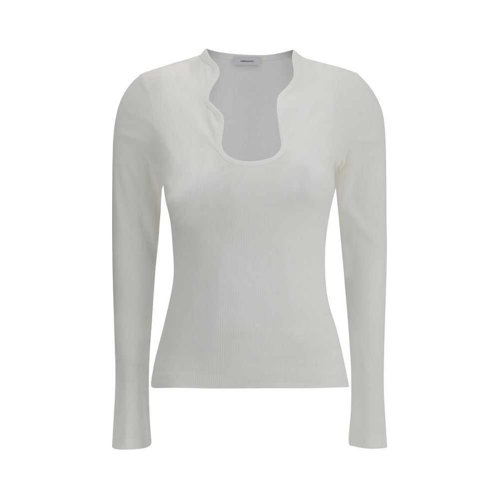 Salvatore Ferragamo Long Sleeve Top