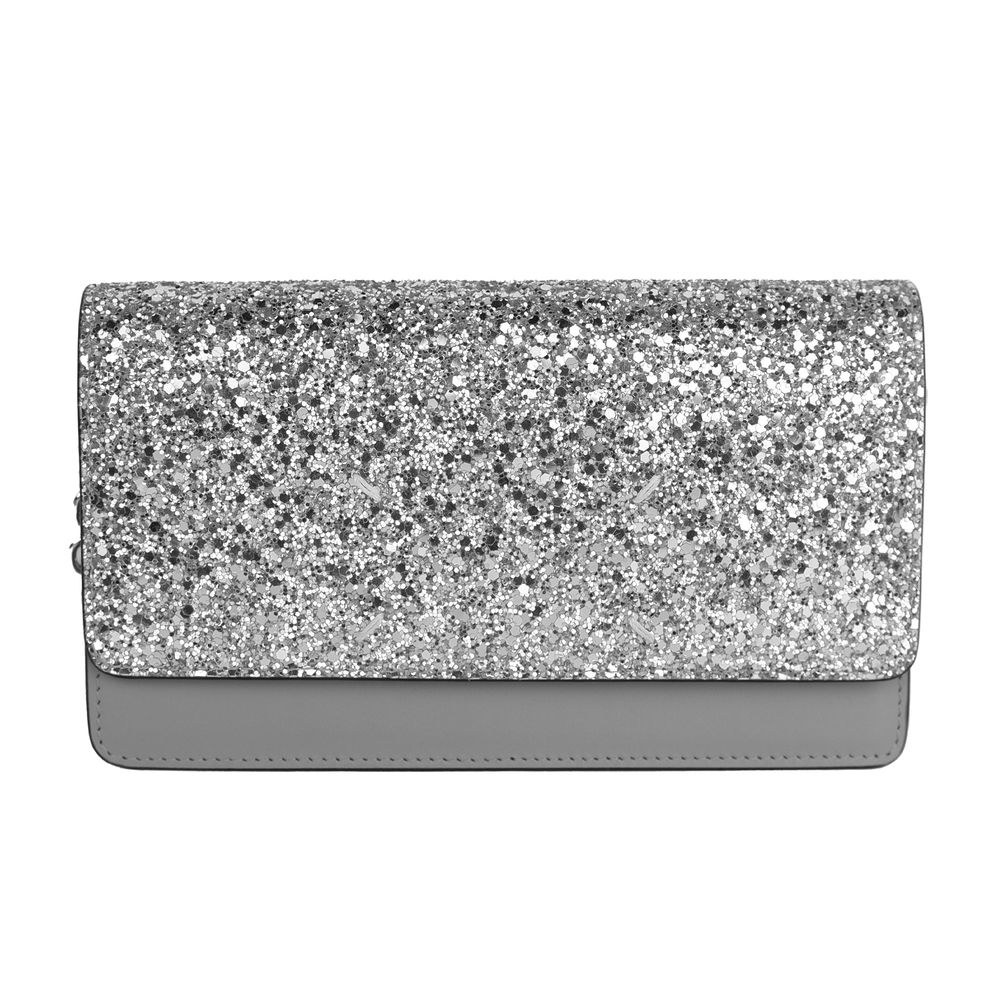 Maison Margiela Gray Leather Crossbody Bag - Crossbody Bags - For Women - GlamSteals