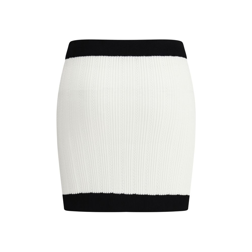 Balmain Knit Mini Skirt
