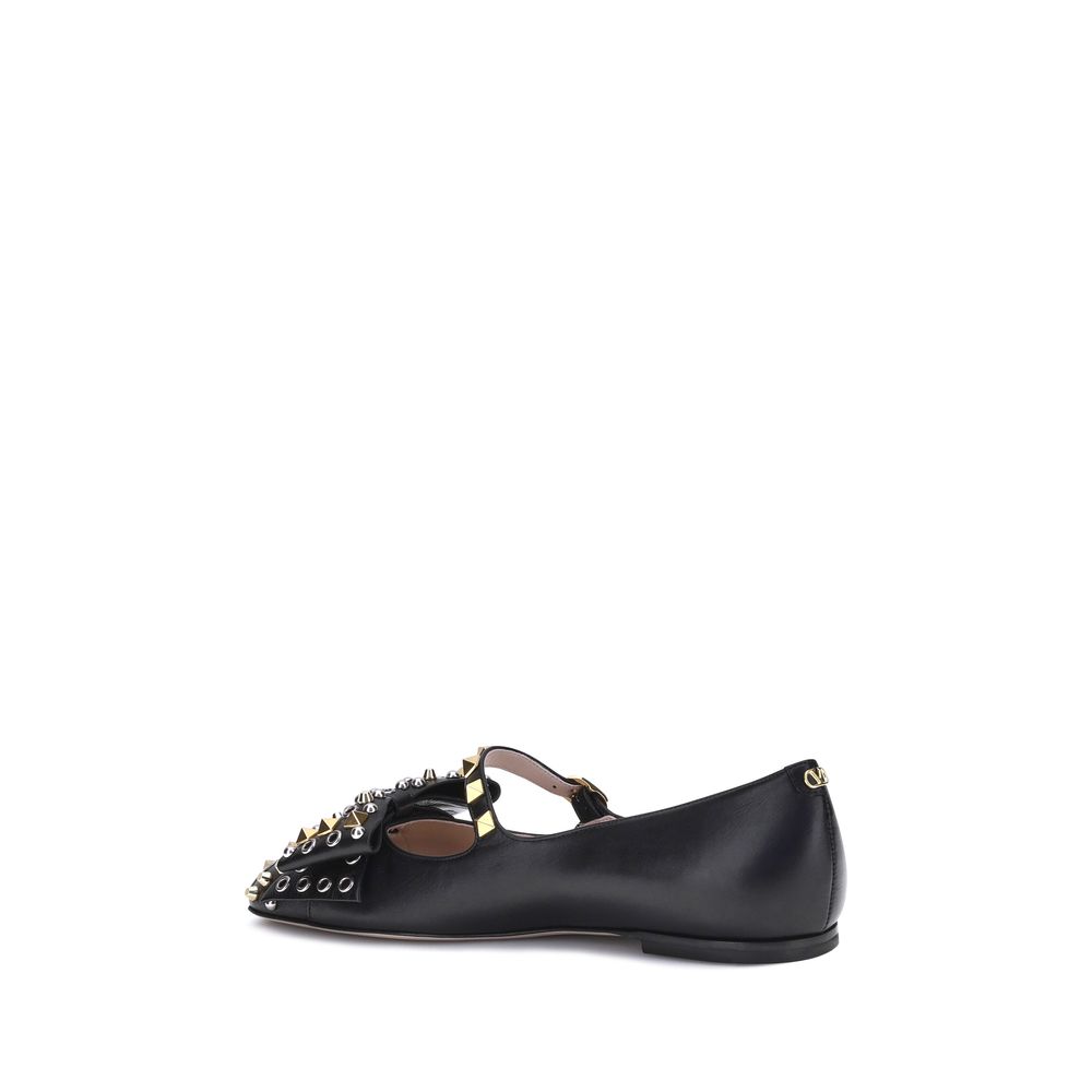 Valentino Garavani Mary Jane Bowow Ballerinas