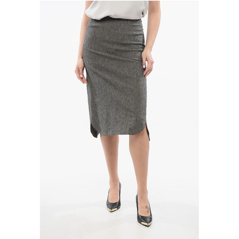 Alaïa Linen Mermaid Skirt