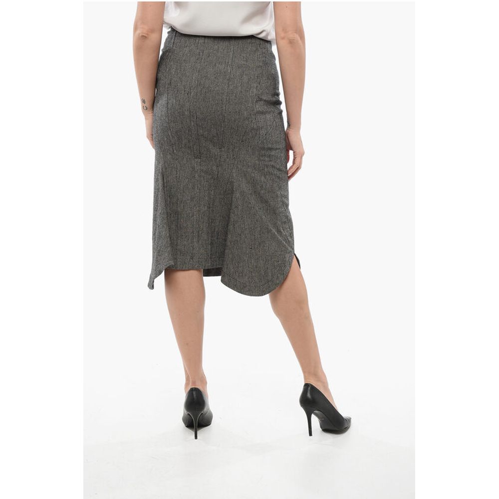 Alaïa Linen Mermaid Skirt