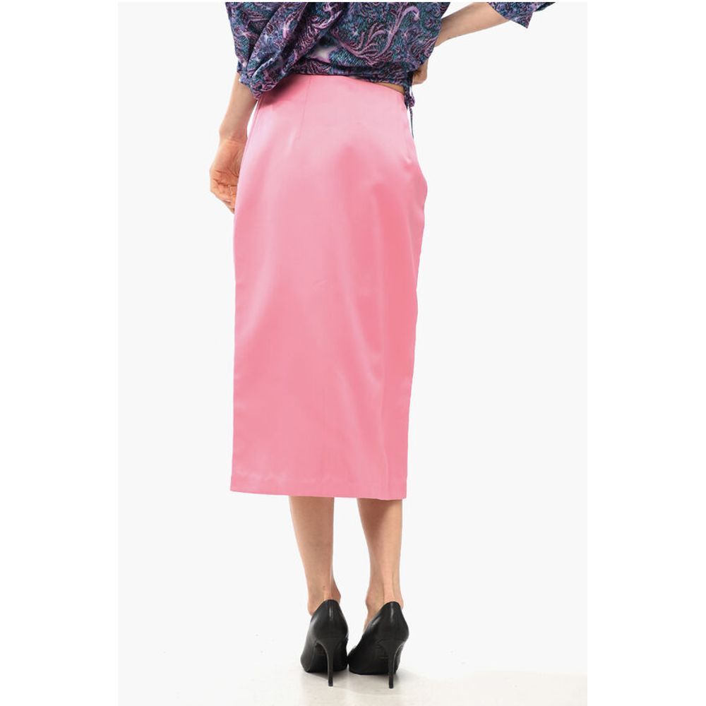 Viktor & Rolf Hollywood Pencil Skirt With Tulle Slit