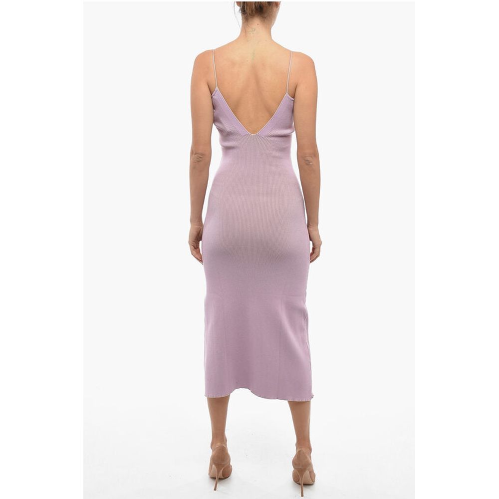 Aeron V Neck Bodycon Maronne Dress