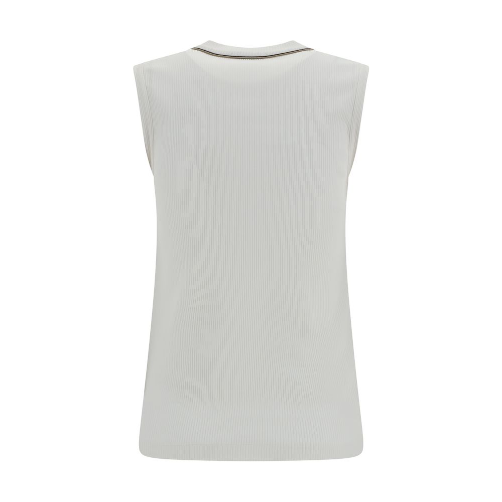 Brunello Cucinelli Ribbed Top