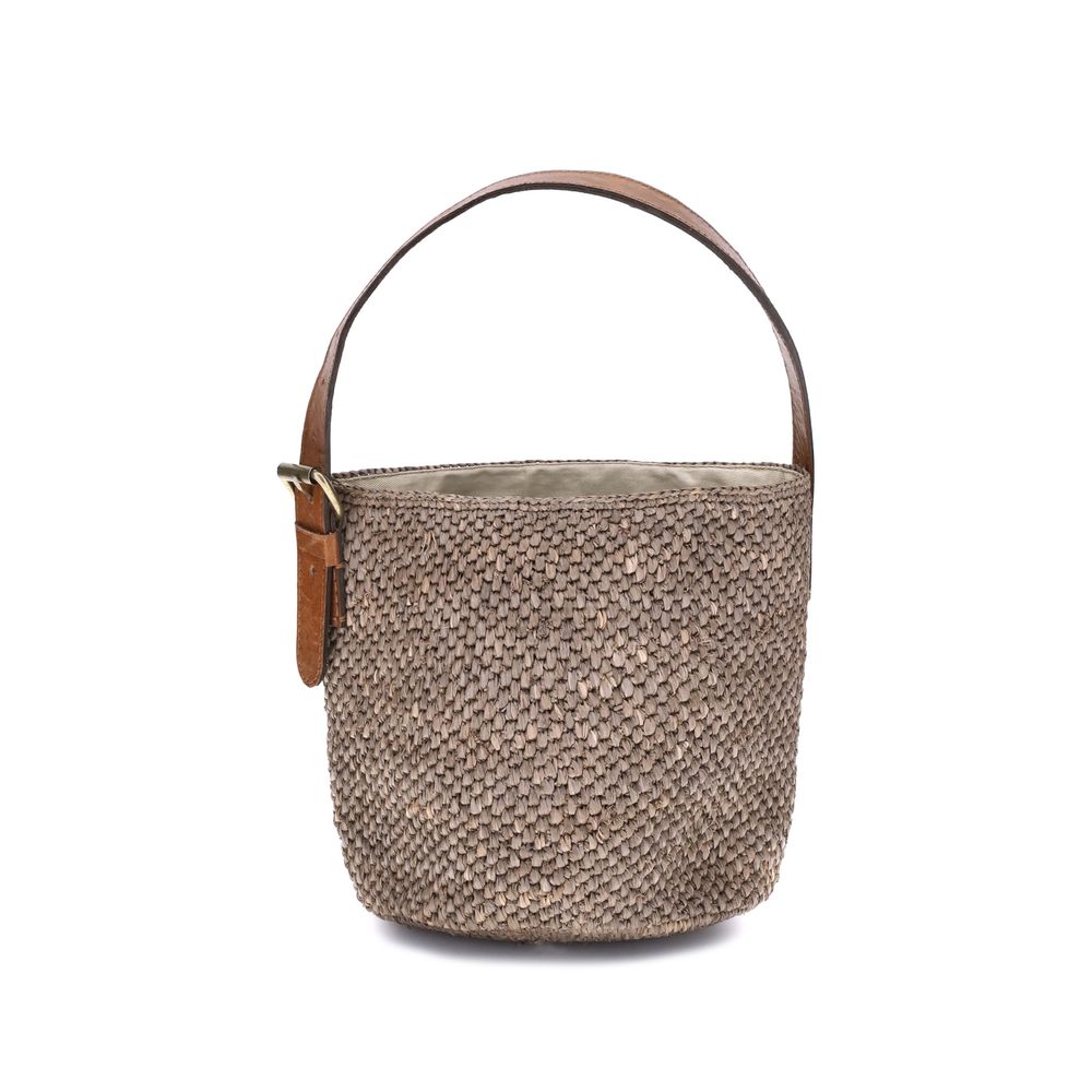Ibeliv Raffia Lova Bucket Bag