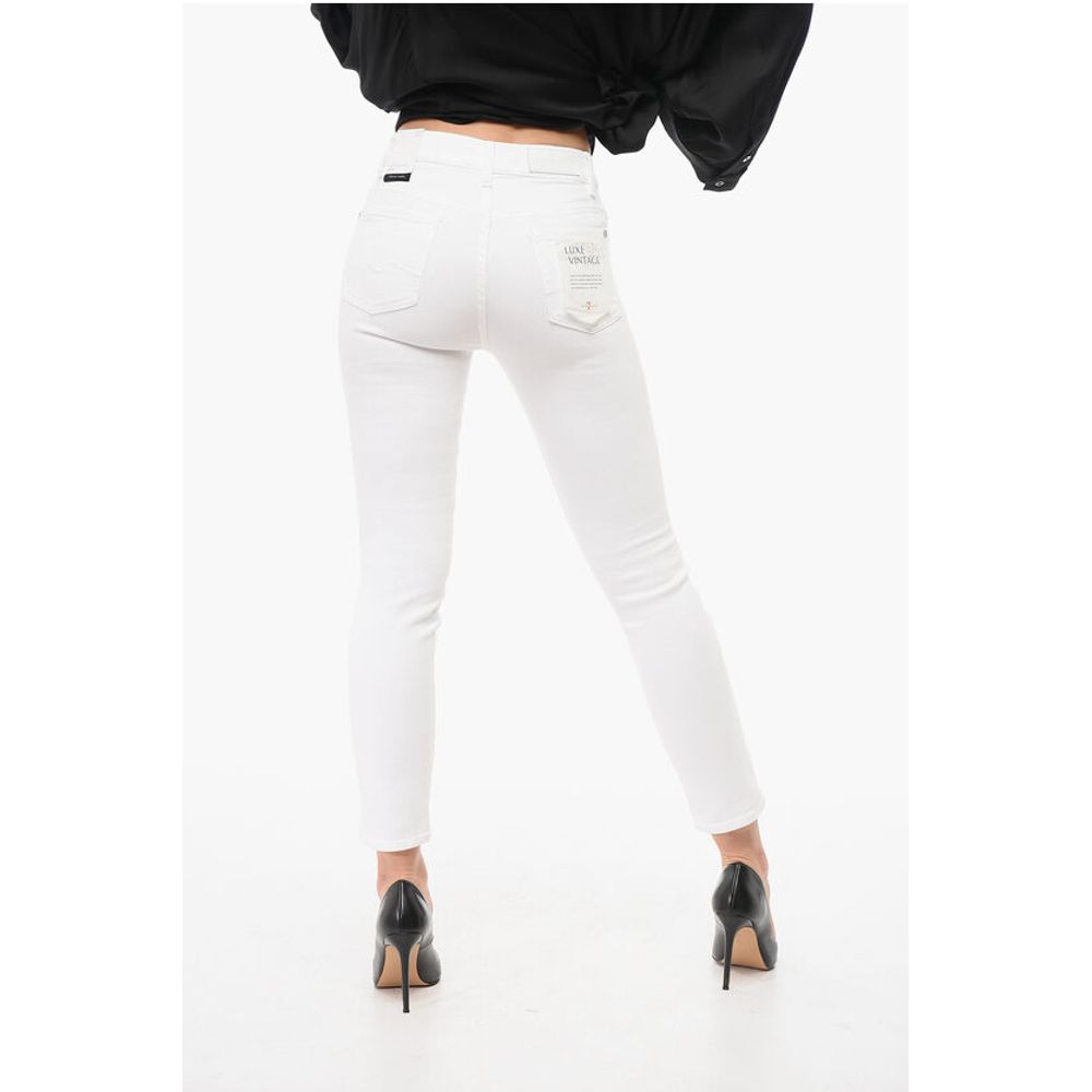 7 For All Mankind Light Wash Roxanne Slim Fit Jeans 13,5Cm