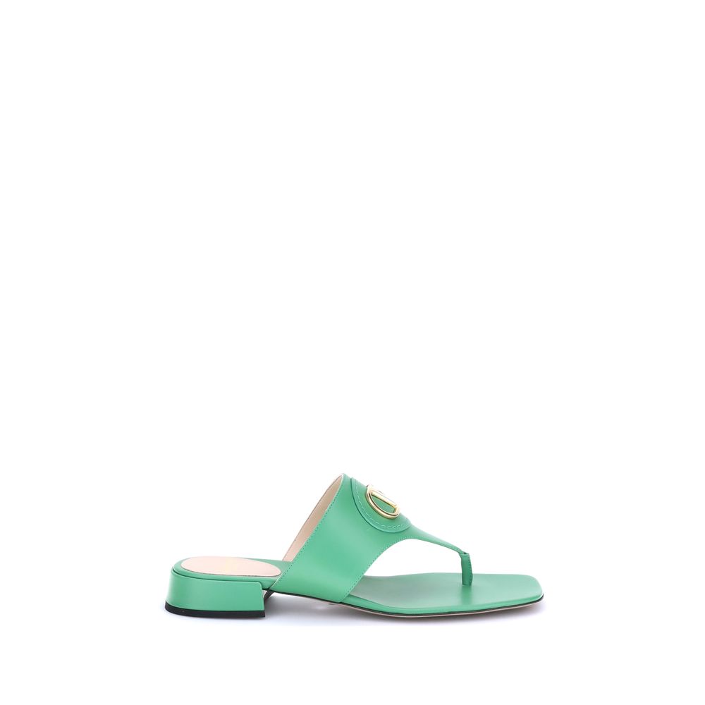 Valentino Garavani Vlogo Thong Sandals