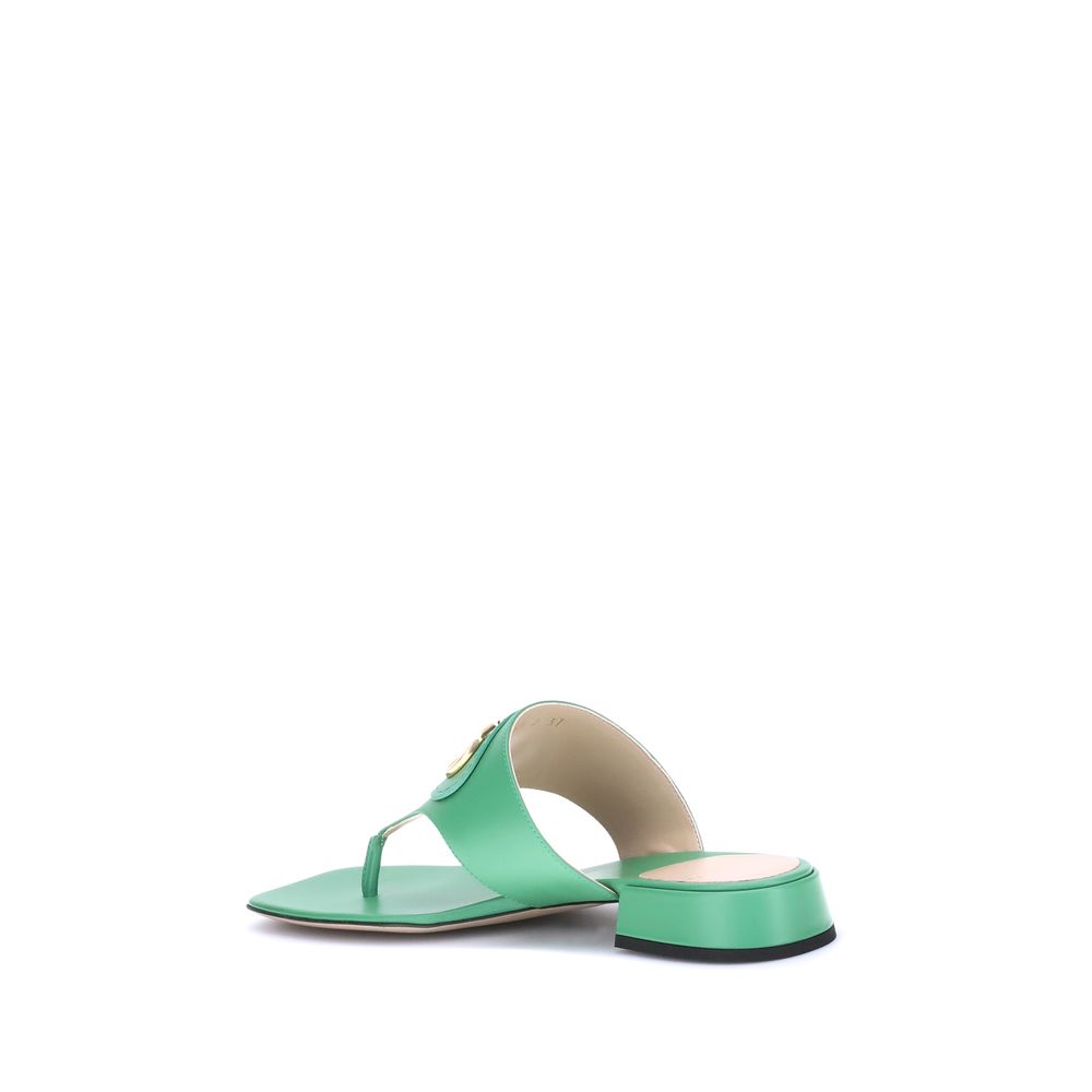 Valentino Garavani Vlogo Thong Sandals