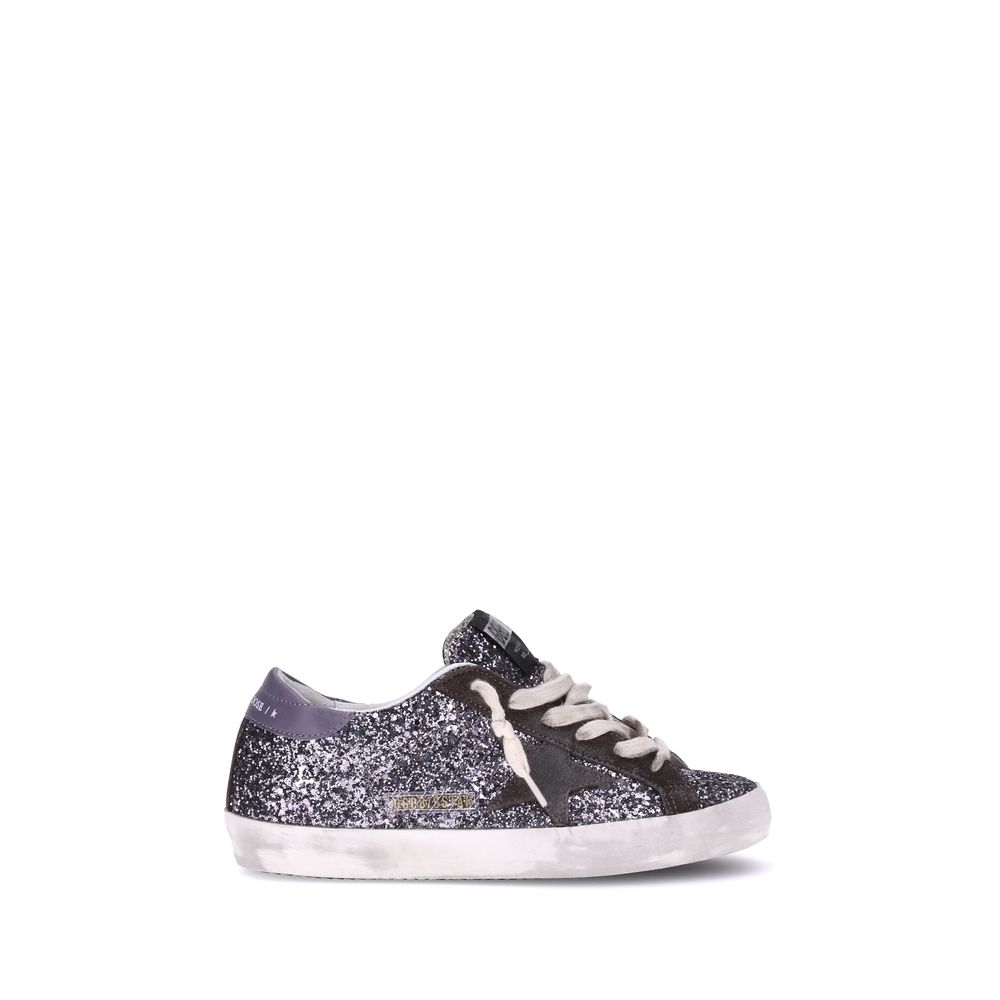 Golden Goose Sneakers Super Star With Glitter