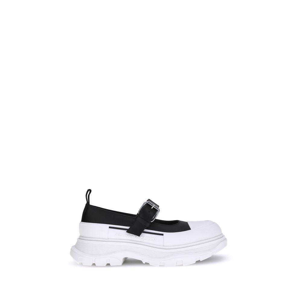 Alexander Mcqueen Leather And Rubber Sneakers