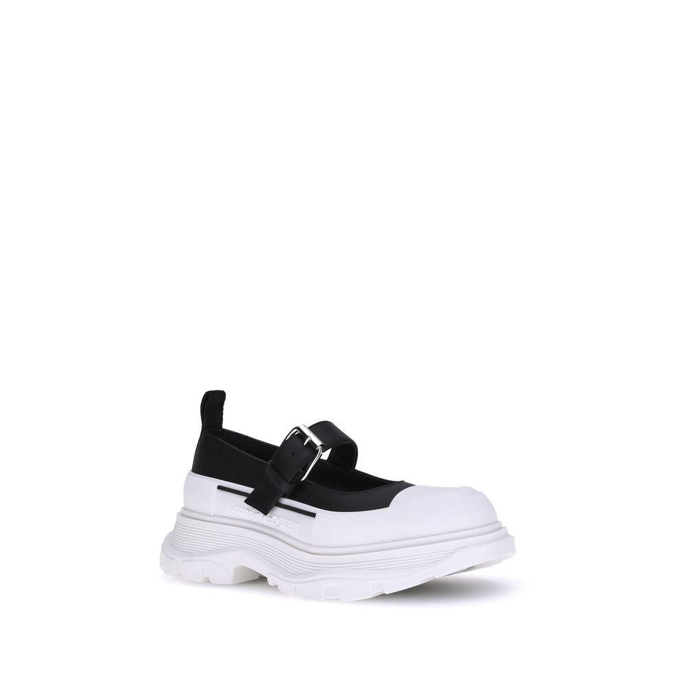 Alexander Mcqueen Leather And Rubber Sneakers