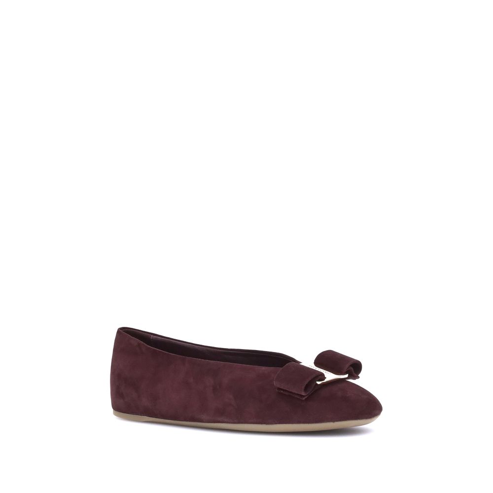Salvatore Ferragamo Vara Bow Ballerinas