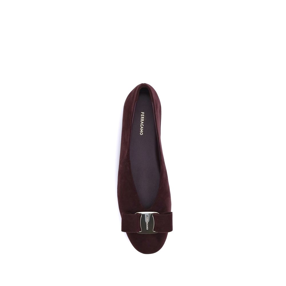 Salvatore Ferragamo Vara Bow Ballerinas