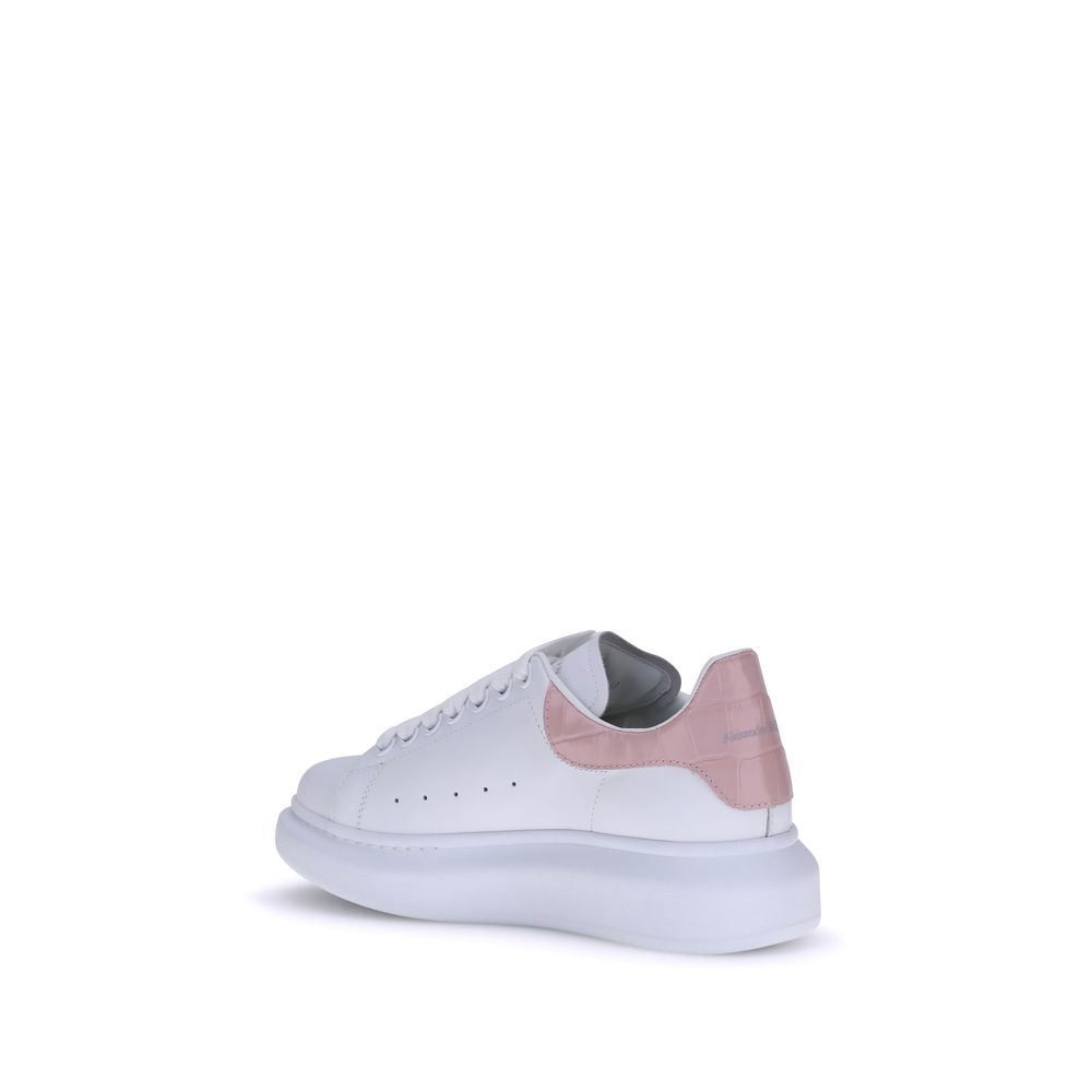 Alexander Mcqueen Leather Sneakers Glam Steals