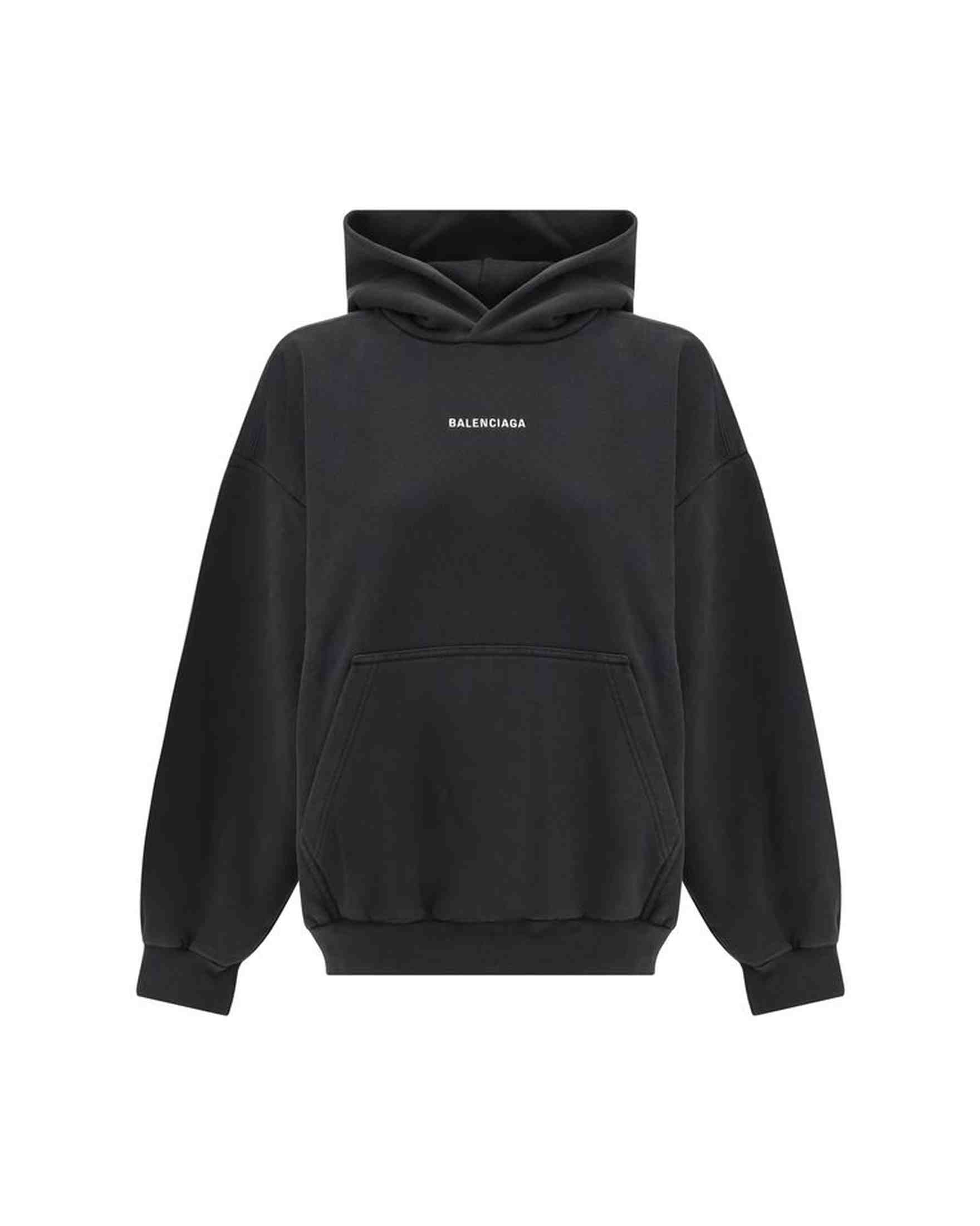 Balenciaga Logoed Hoodie Glam Steals
