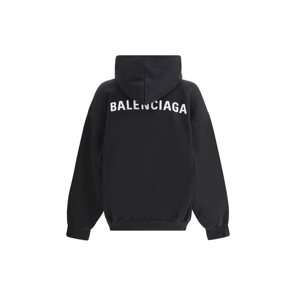 Balenciaga Logoed Hoodie Glam Steals