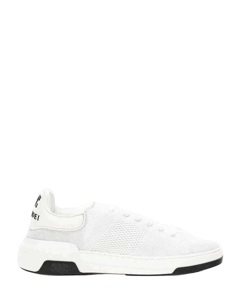 Casadei Elegant White Leather Sneakers Sneakers