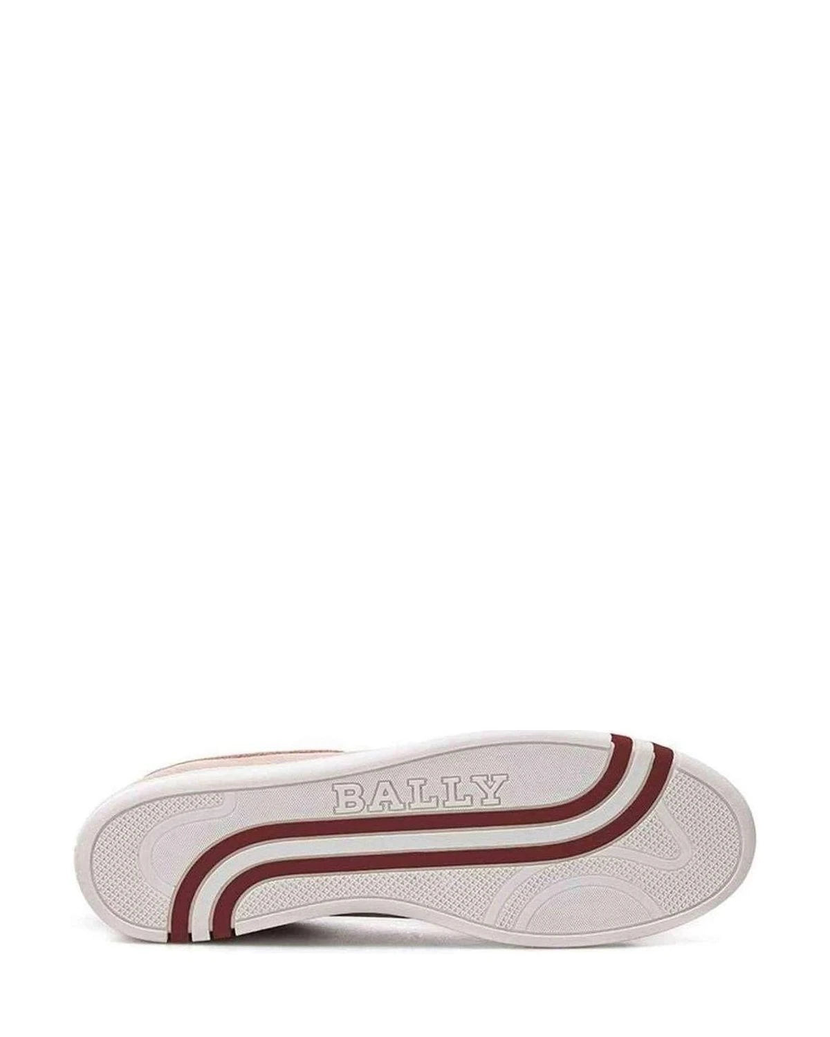 Bally Leather Pink Sneaker Sneakers