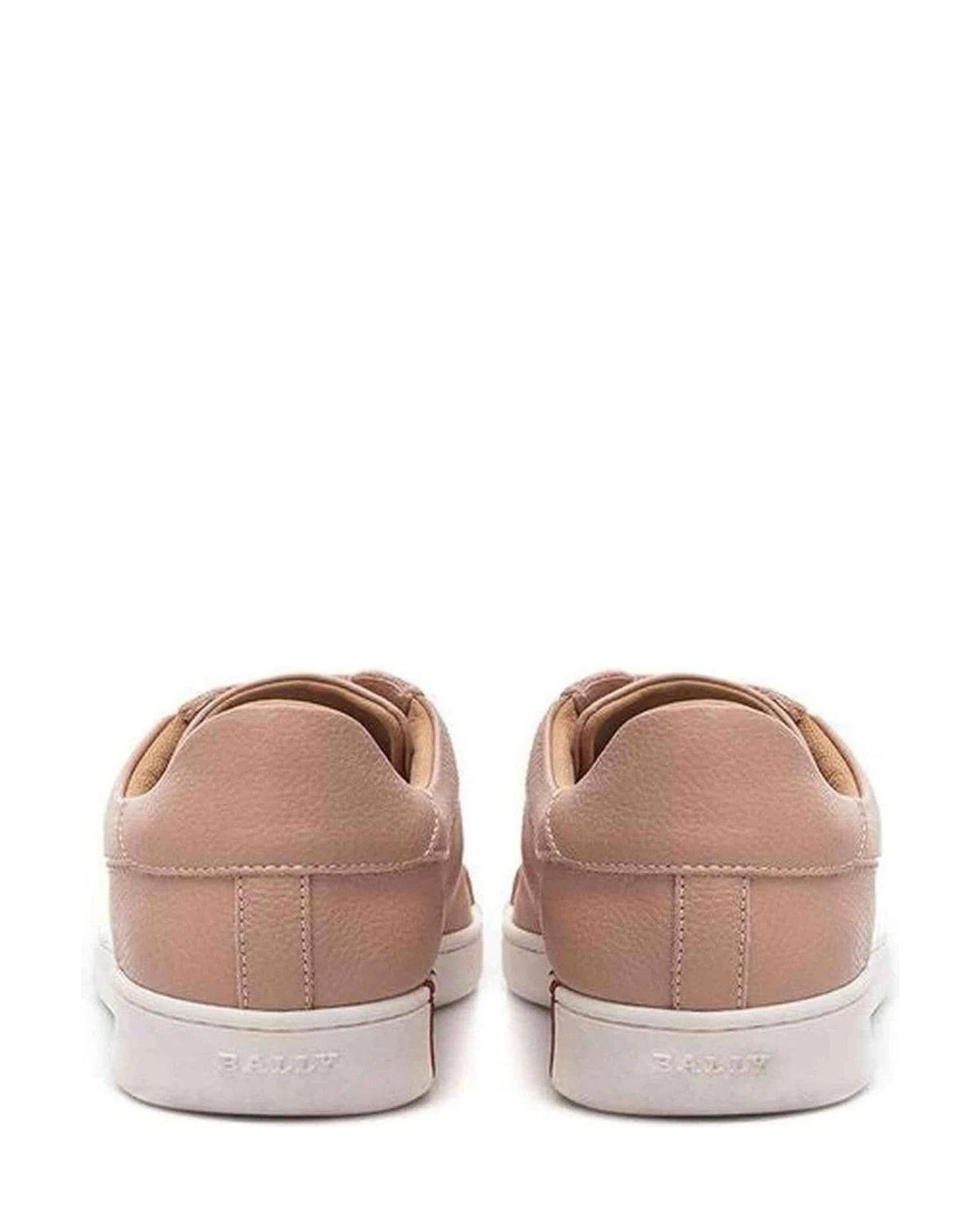 Bally Leather Pink Sneaker Sneakers
