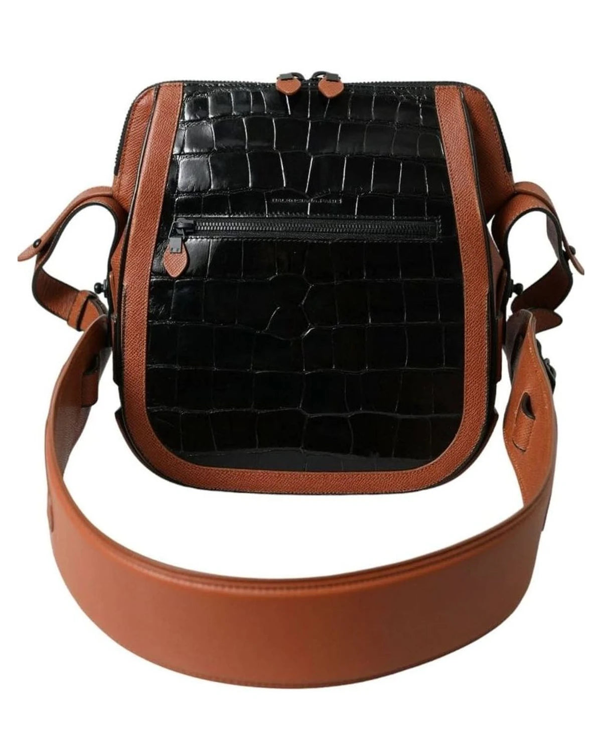 Balenciaga Elegant Crocodile Leather Crossbody Bag Cross Body Bags