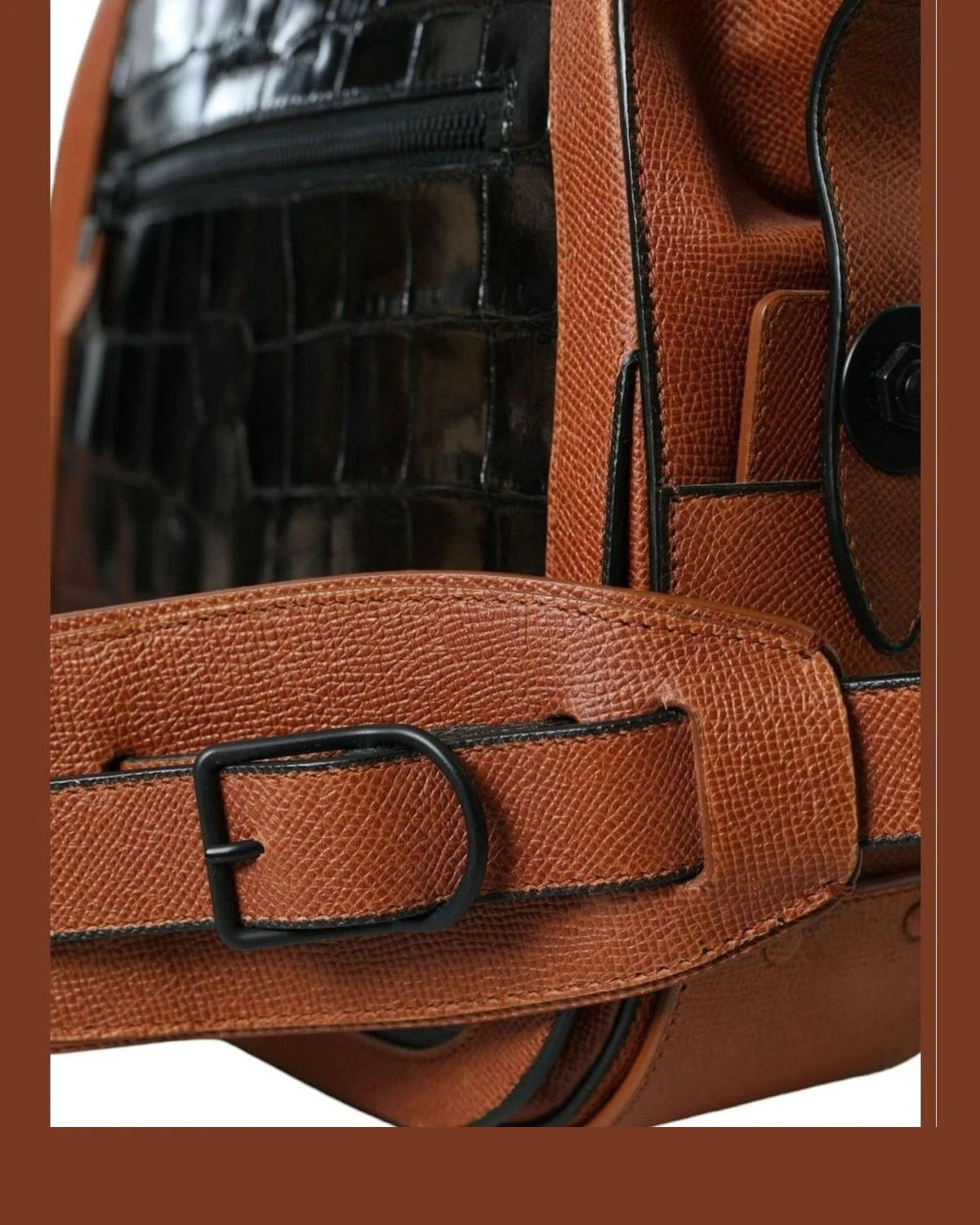 Balenciaga Elegant Crocodile Leather Crossbody Bag Cross Body Bags