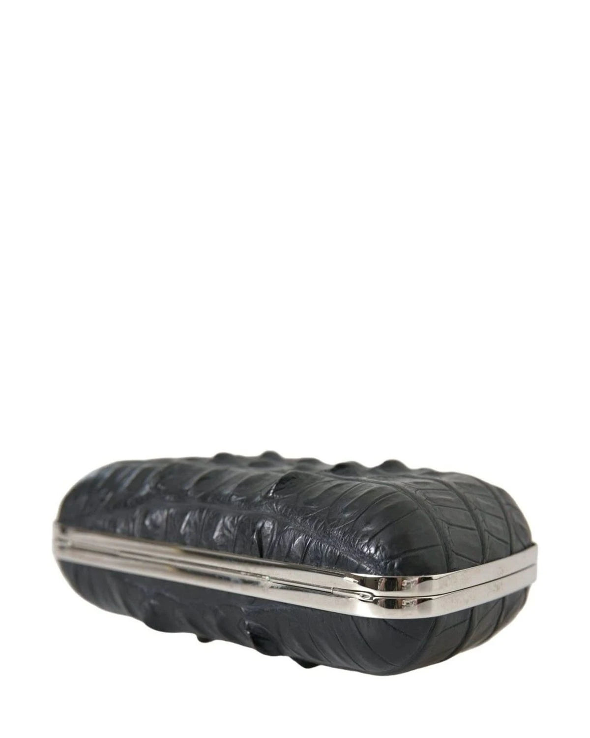 Balenciaga Elegant Crocodile Leather Evening Clutch Clutch Bags