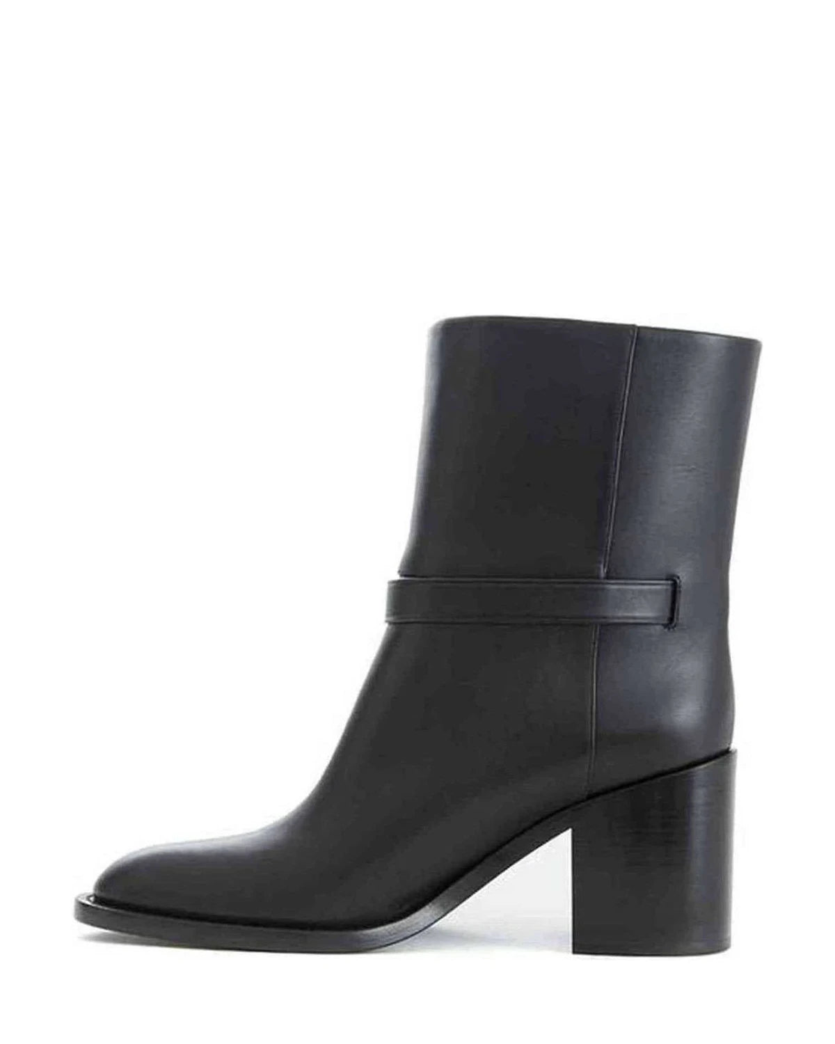 Burberry Leather Black Boot Boots