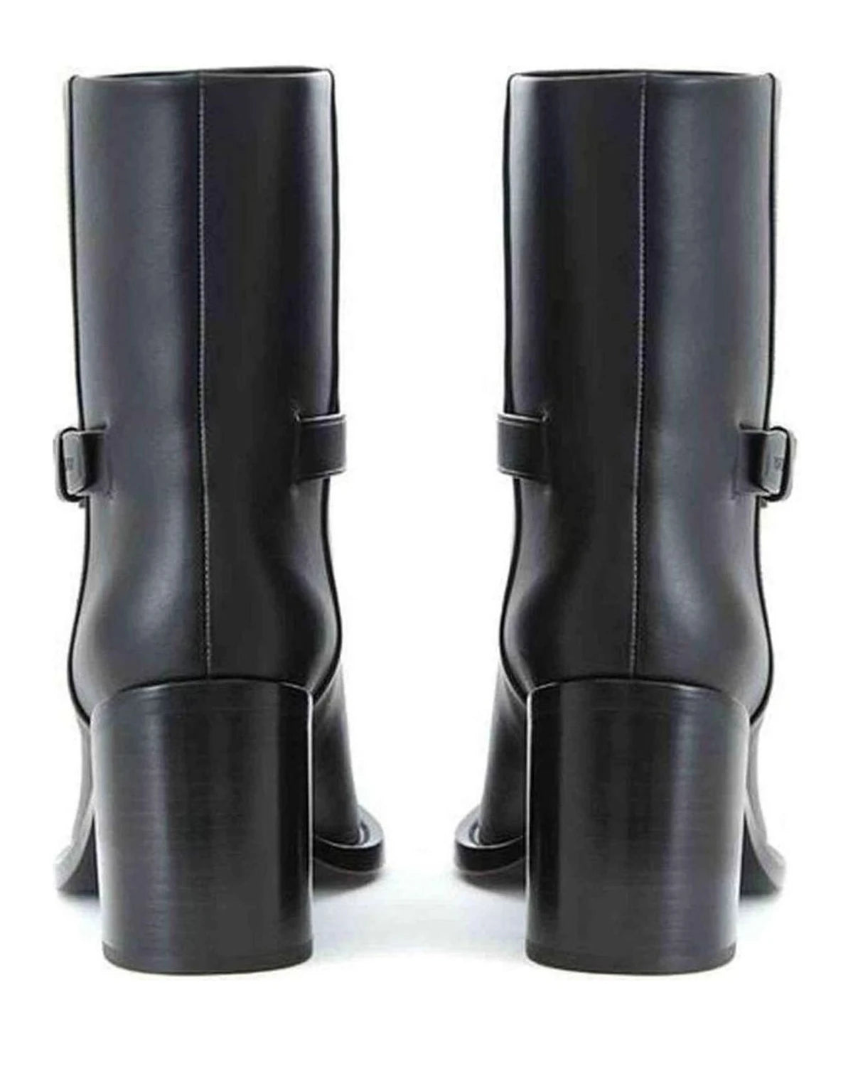 Burberry Leather Black Boot Boots