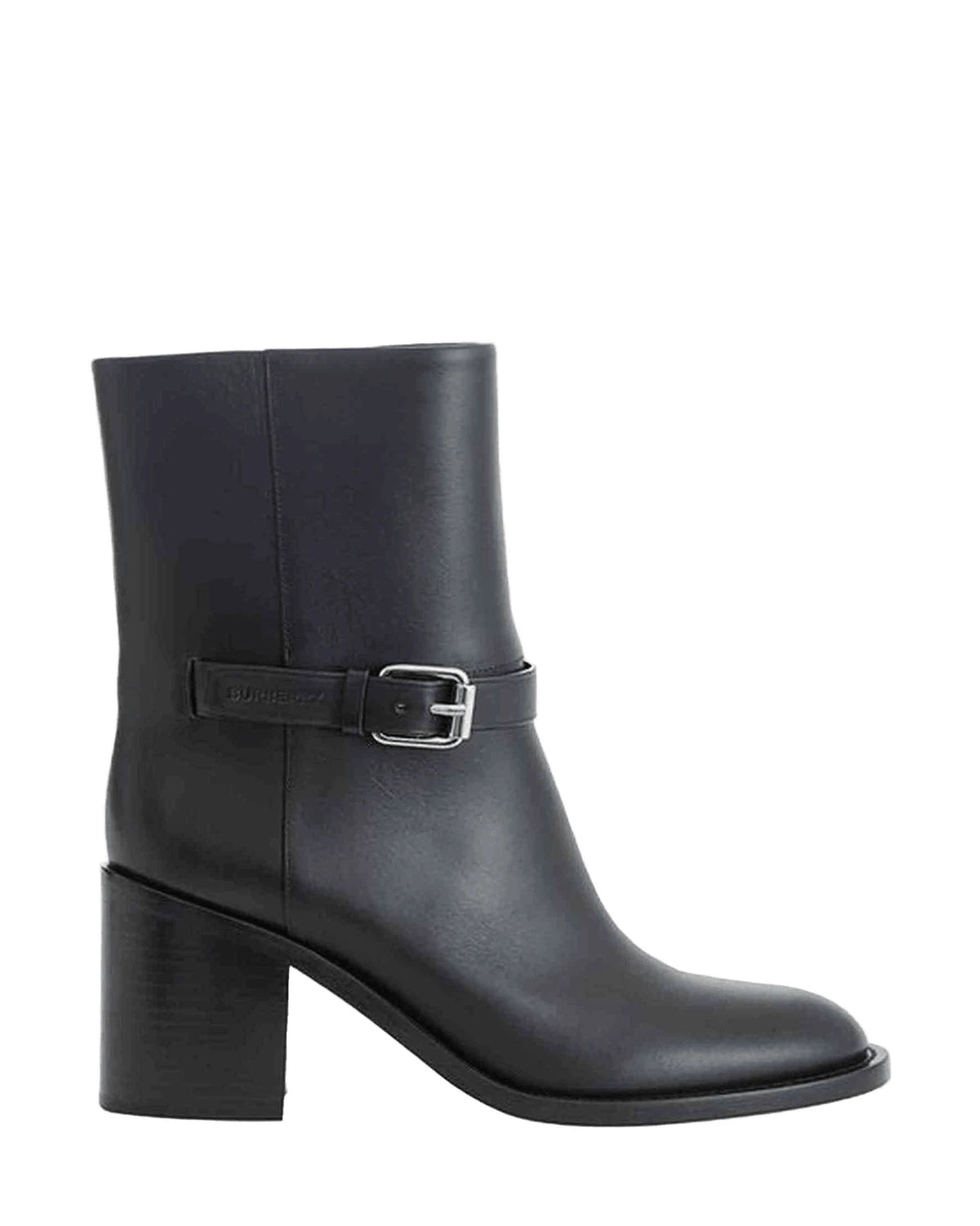 Burberry Leather Black Boot Glam Steals