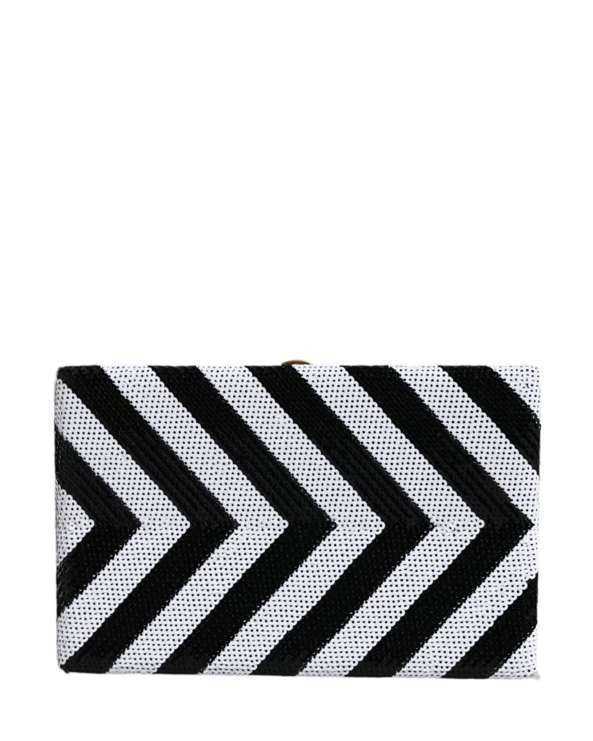 Dolce & Gabbana Black Frame Clutch Evening Party Purse Bag Clutch Bags