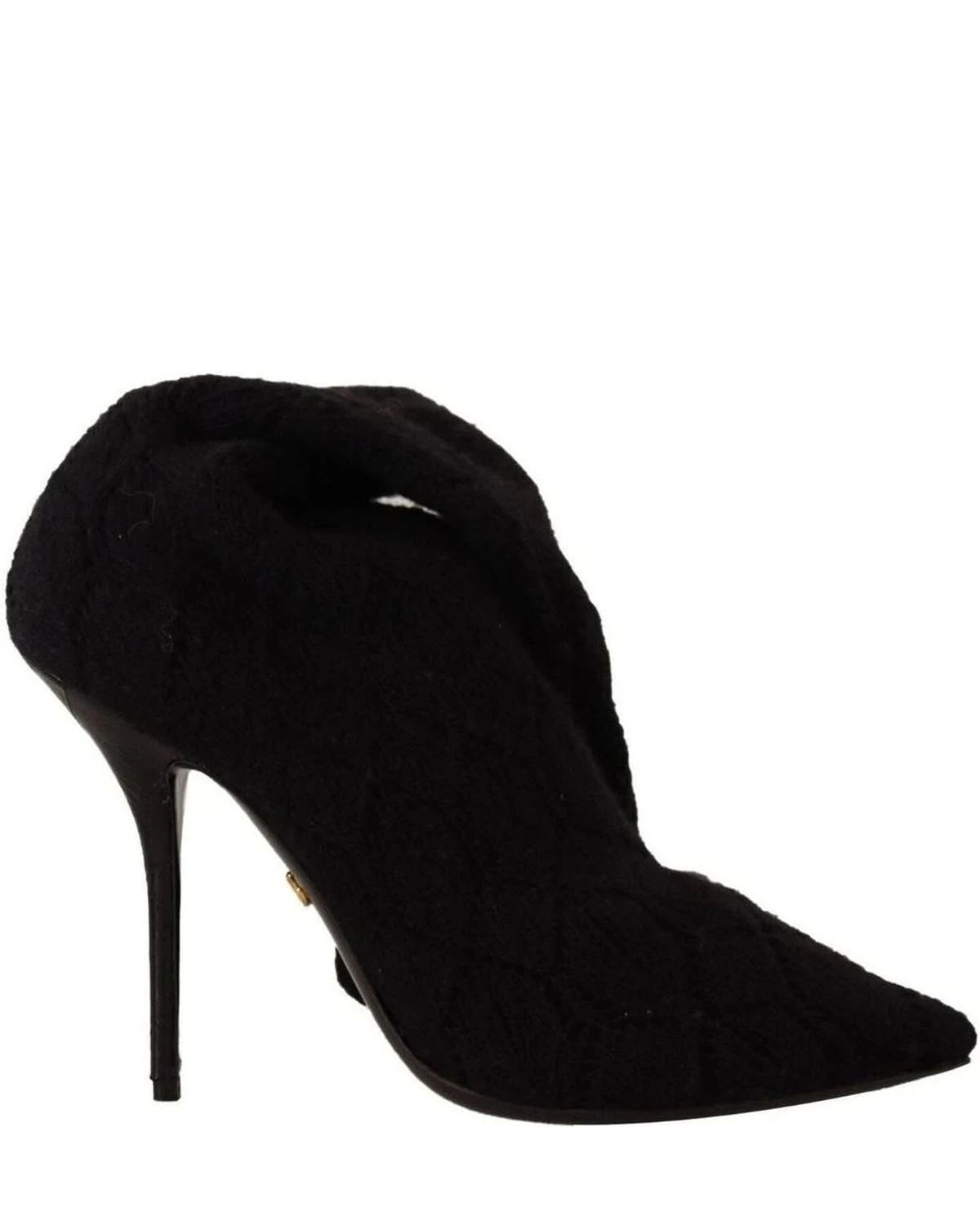 Dolce & Gabbana Black Elegant Stretch Socks Boots Boots