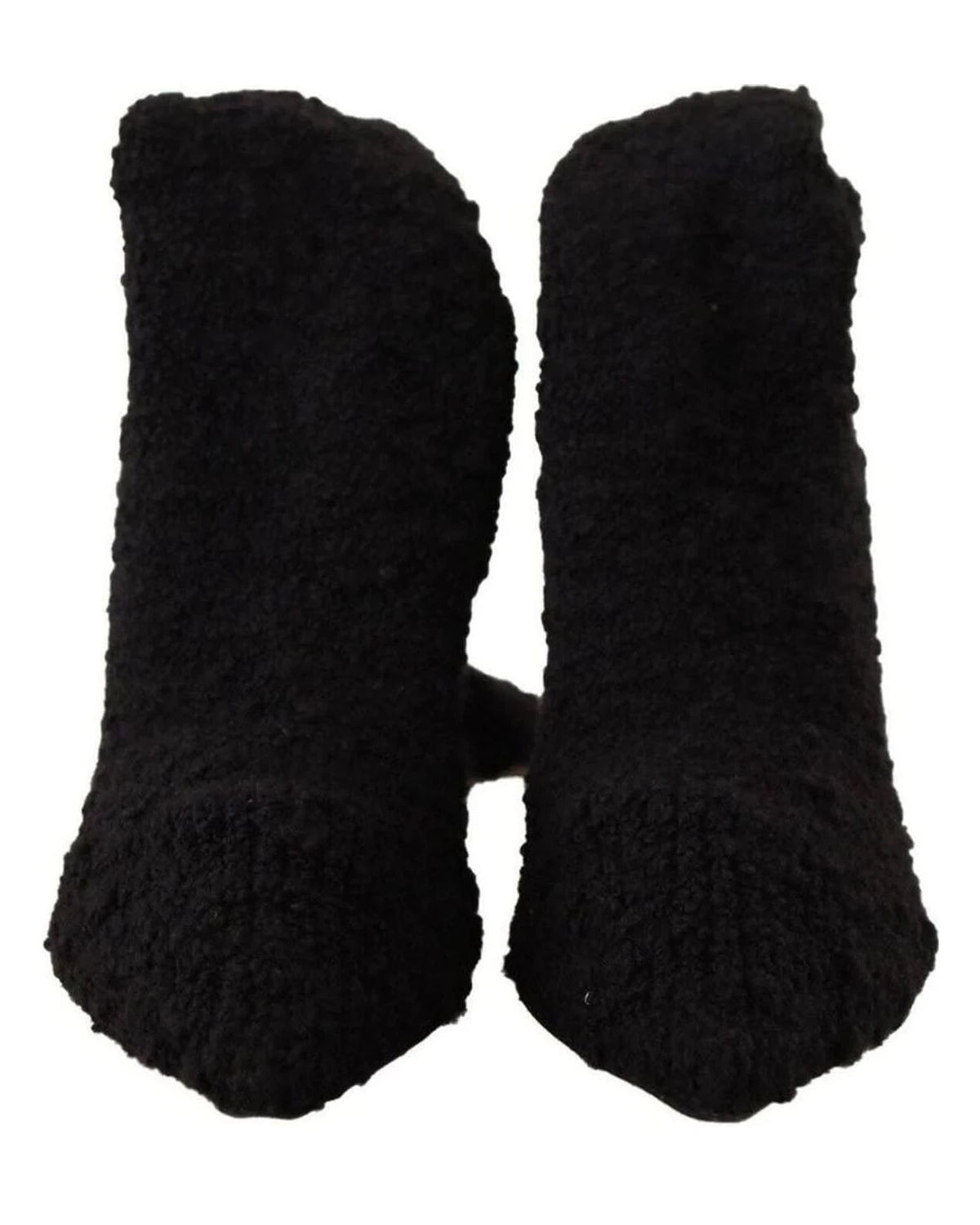 Dolce & Gabbana Black Chic Stretch Sock Boots Boots