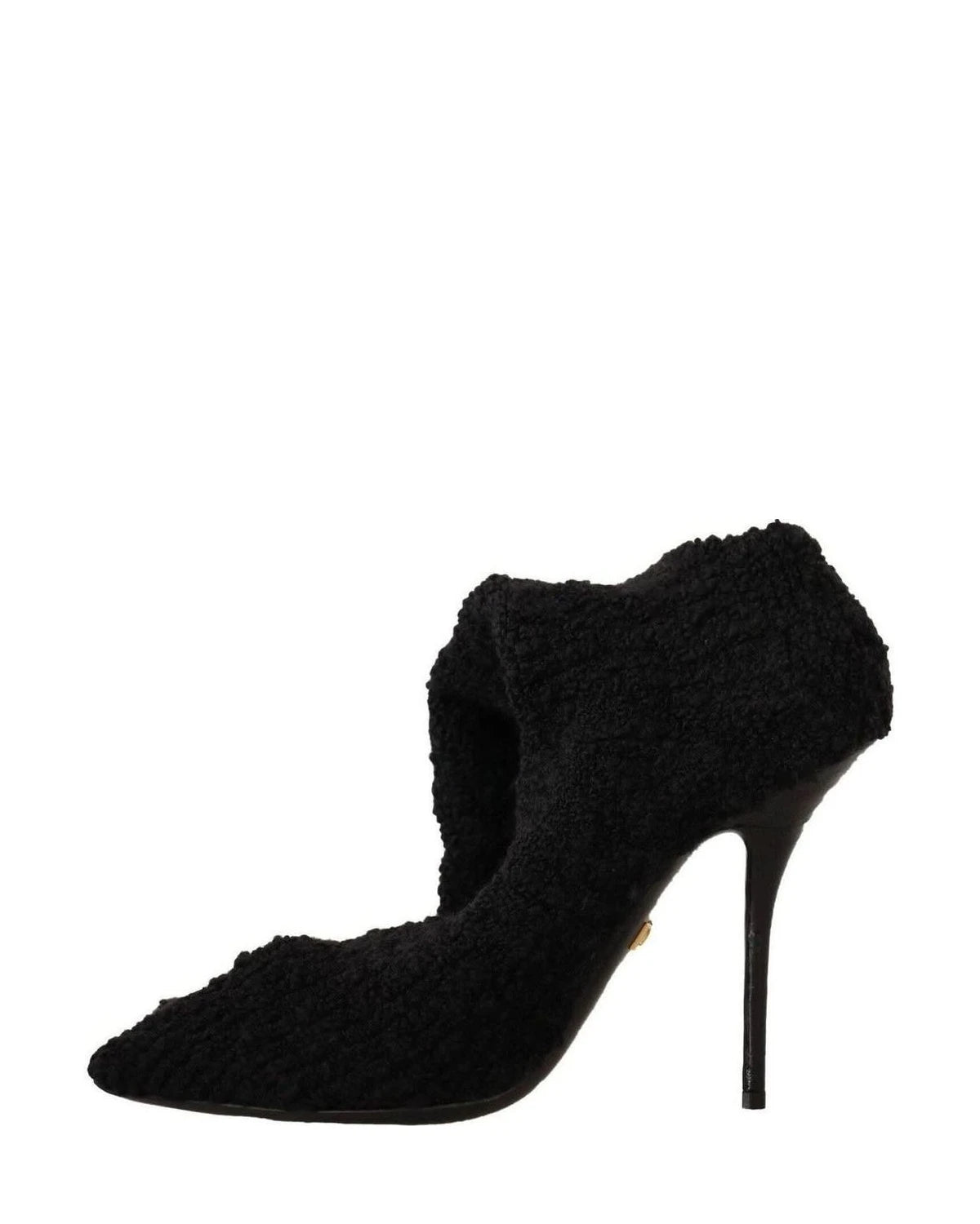 Dolce & Gabbana Black Chic Stretch Sock Boots Boots