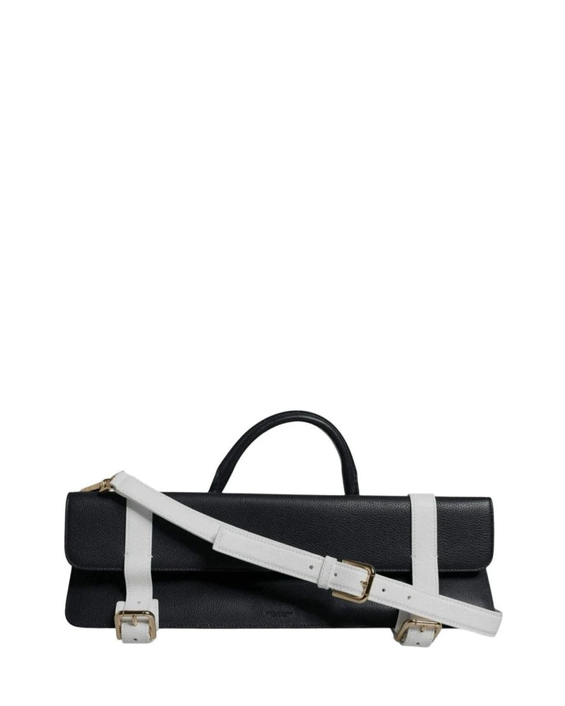 Dolce & Gabbana White Leather Calfskin Crossbody Shoulder Bag Shoulder Bags