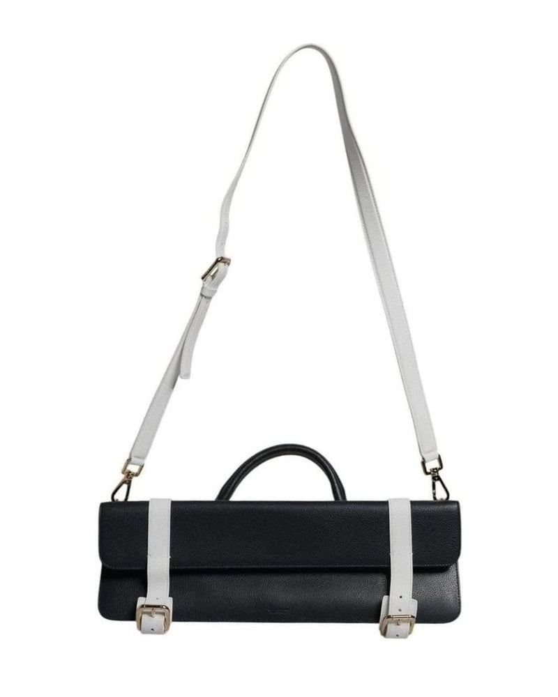 Dolce & Gabbana White Leather Calfskin Crossbody Shoulder Bag Shoulder Bags