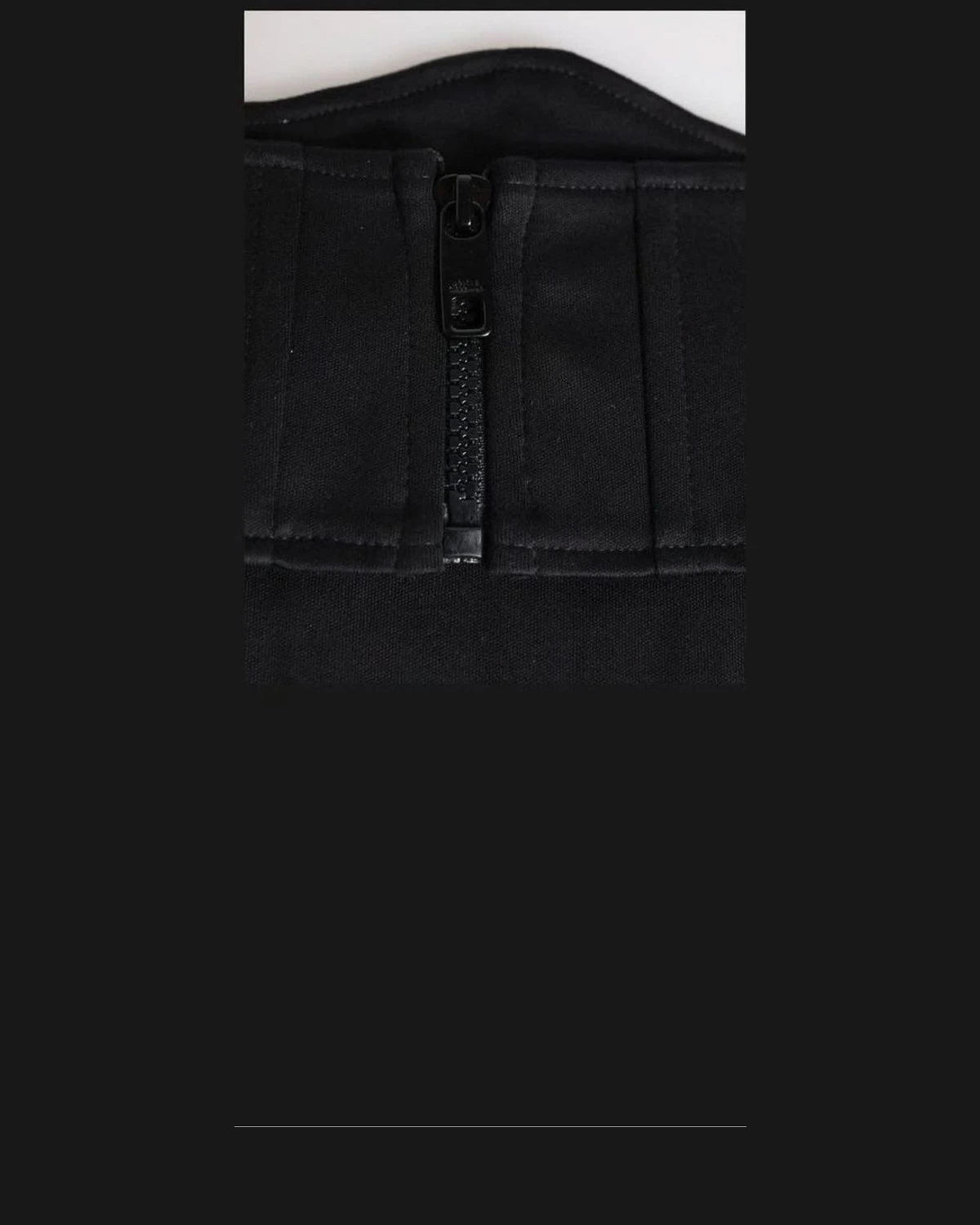 Dolce & Gabbana Black Cotton Waist Tuxedo Belt Cummerbund Belts