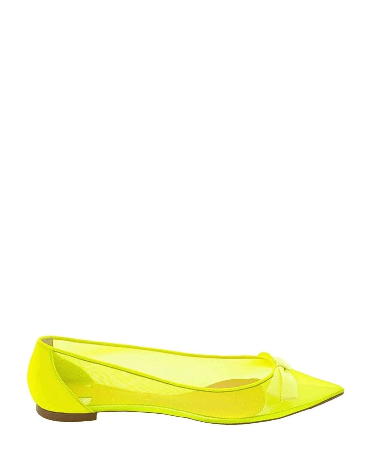 Christian Louboutin Yellow Mesh Sunshine Flat Elegance Glam Steals