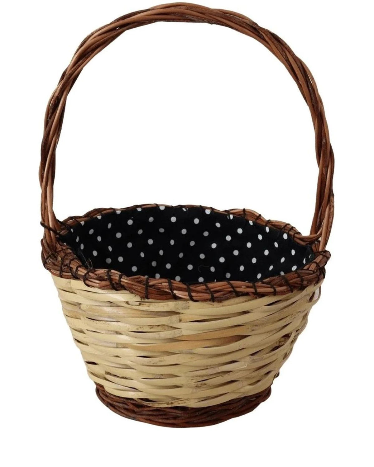 Dolce & Gabbana Beige Chic Wicker Basket Tote Bag