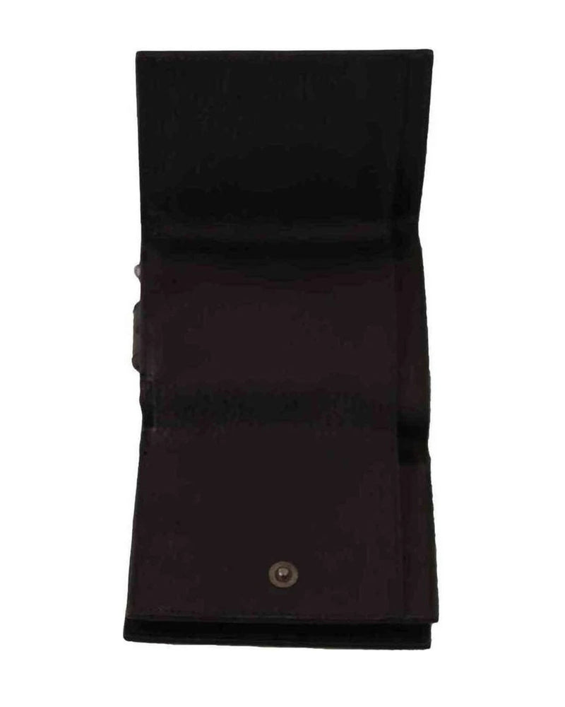 Dolce & Gabbana Leather Trifold Multi Kit Wallet Wallets