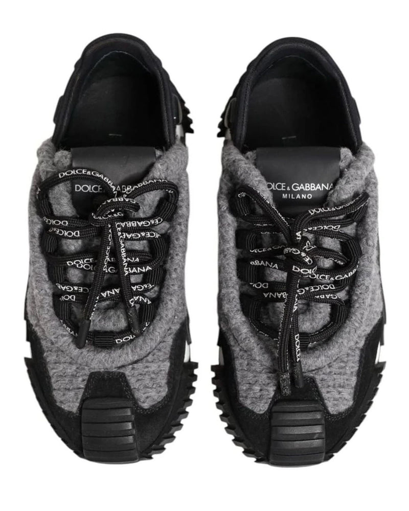 Dolce & Gabbana Black Ns1 Low Top Sneakers Shoes Sneakers