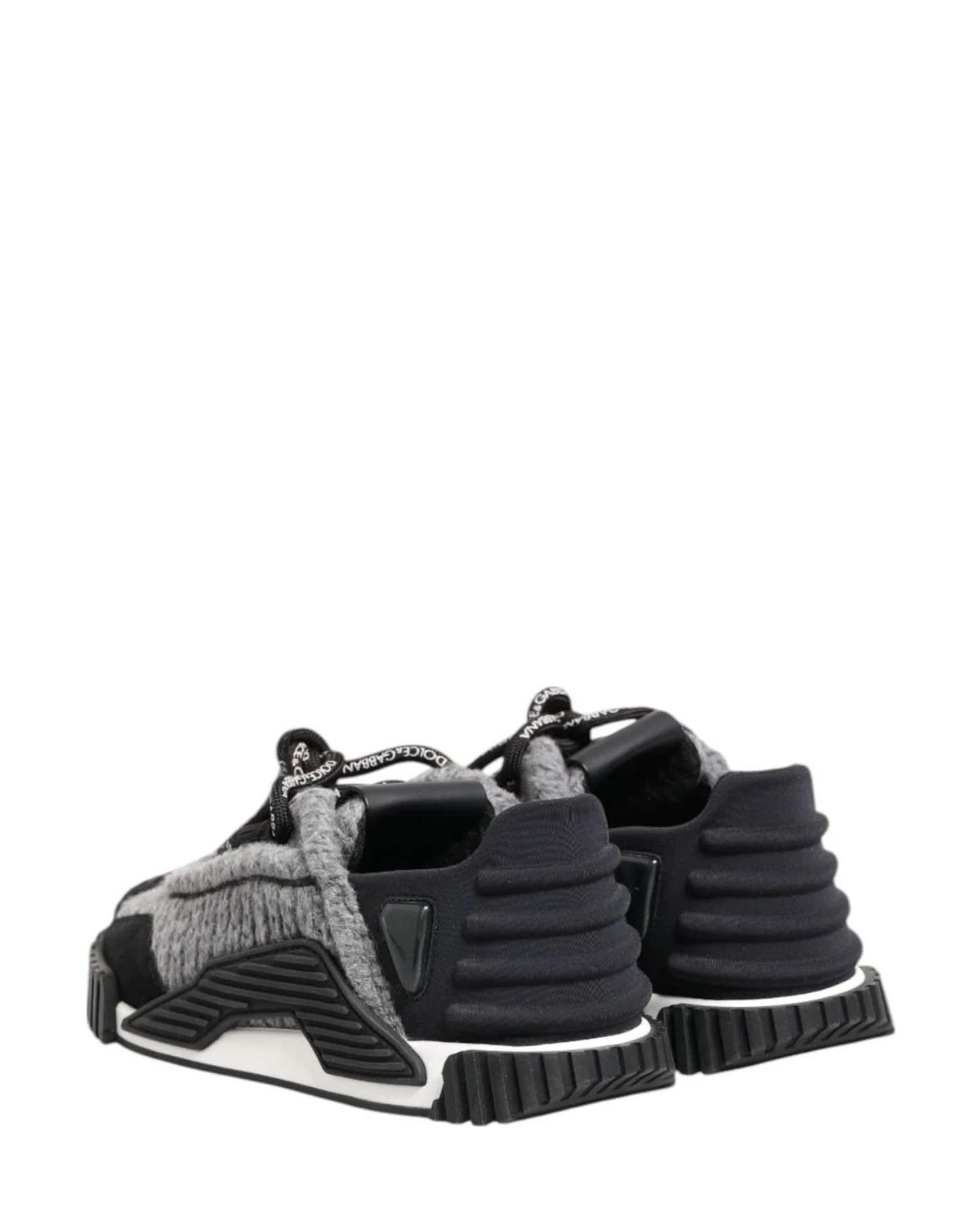 Dolce & Gabbana Black Ns1 Low Top Sneakers Shoes Sneakers
