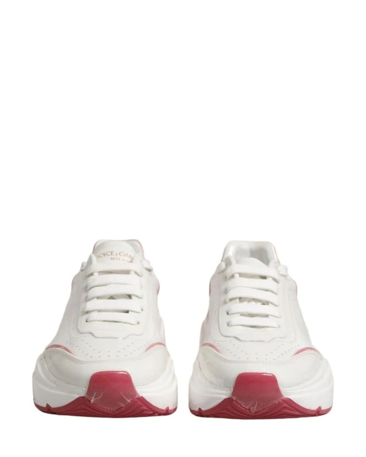 Dolce & Gabbana White Daymaster Low Top Sneakers Shoes Sneakers