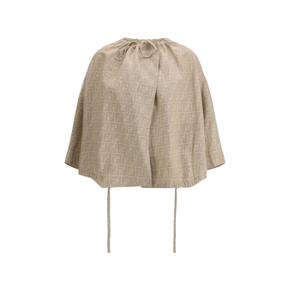Fendi Oversize Chambray Jacket Glam Steals