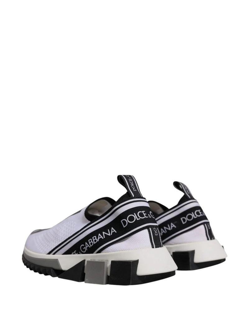 Dolce & Gabbana Black Slip On Sorrento Sneakers Shoes Sneakers