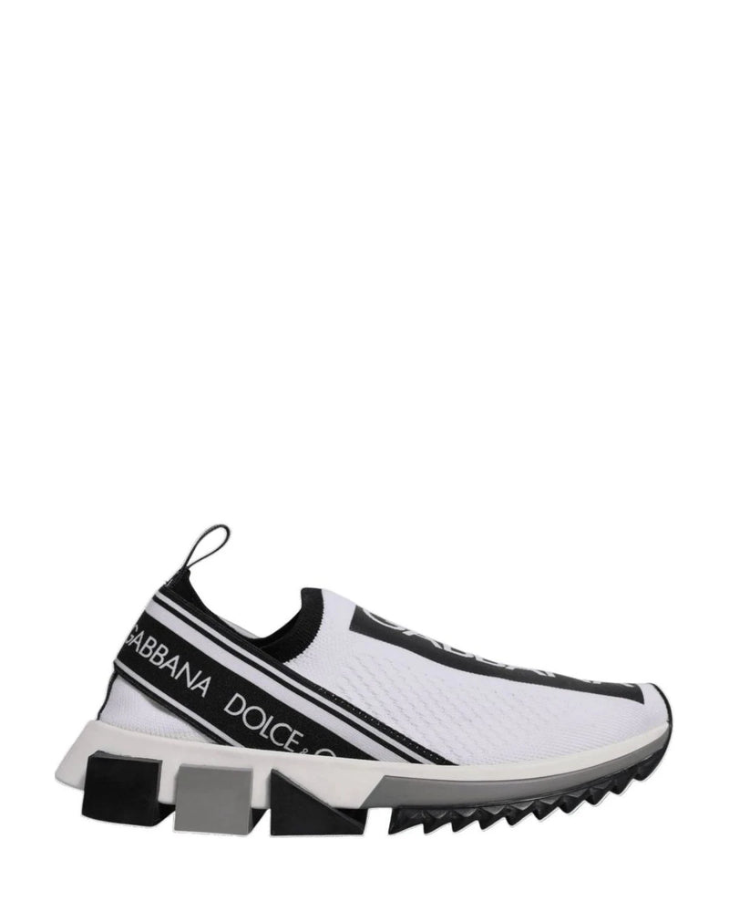 Dolce & Gabbana Black Slip On Sorrento Sneakers Shoes Sneakers